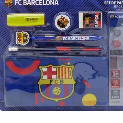 Barcelona iskolai szett matricával