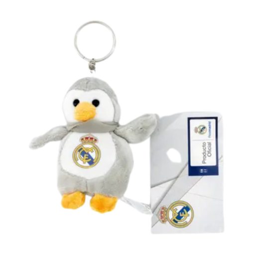 Real Madrid kulcstartó plüss pingvin