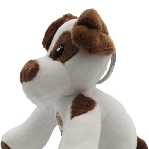 Real Madrid kulcstartó plüss kutya