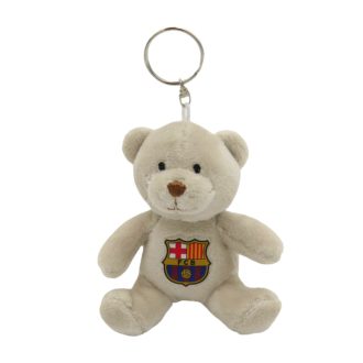 Barcelona kulcstartó plüss maci