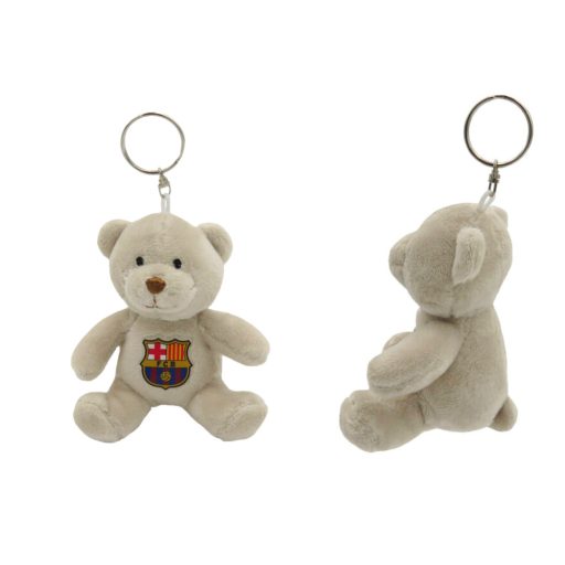 Barcelona kulcstartó plüss maci
