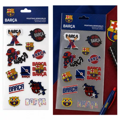 Barcelona matrica készlet 12 db-os