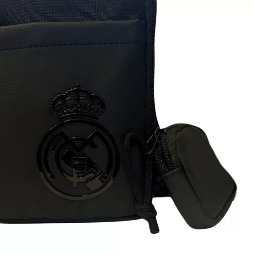 Real Madrid oldaltáska, válltáska közepes Black