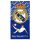 Real Madrid törölköző 70x140 cm mikroszálas kék focista
