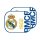 Real Madrid autós napellenző 2 db-os