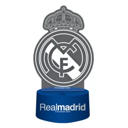 Real Madrid lámpa 3D hangulatvilágítás