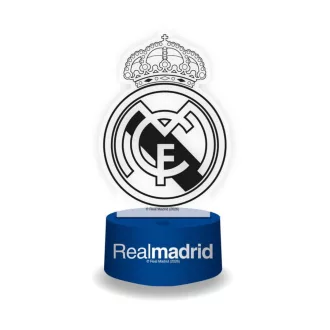 Real Madrid lámpa 3D hangulatvilágítás
