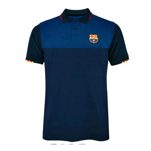 Barcelona póló felnőtt galléros