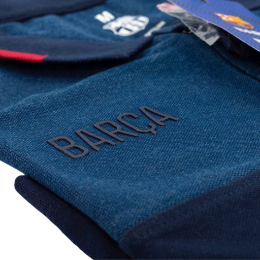 Barcelona póló felnőtt galléros