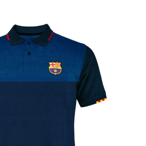 Barcelona póló felnőtt galléros