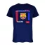 Barcelona póló gyerek sötétkék