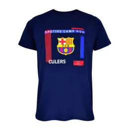 Barcelona póló gyerek sötétkék
