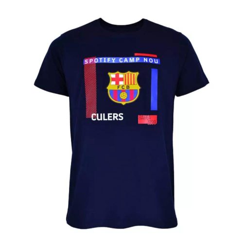 Barcelona póló gyerek sötétkék