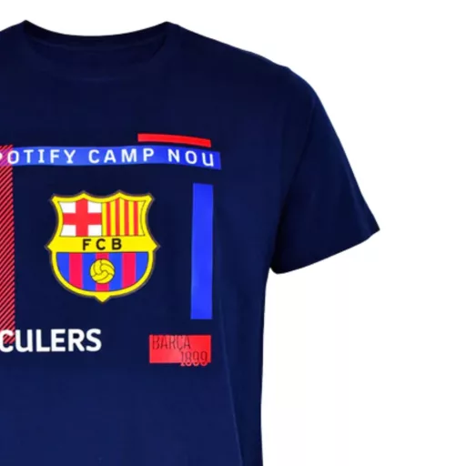 Barcelona póló gyerek sötétkék