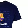 Barcelona póló felnőtt címeres sötétkék