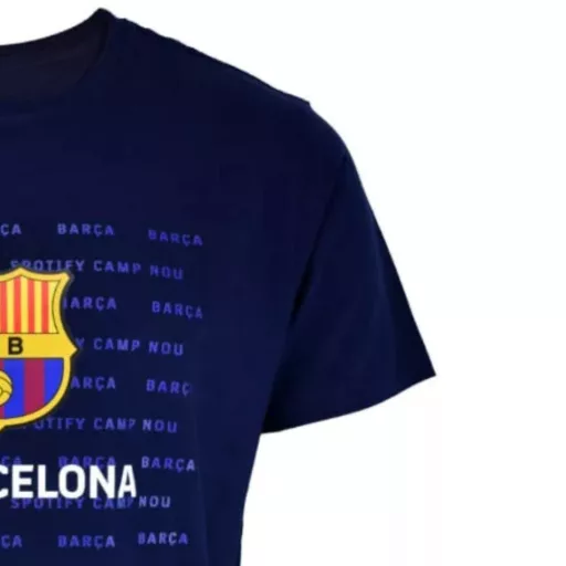 Barcelona póló felnőtt címeres sötétkék