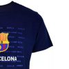 Barcelona póló felnőtt címeres sötétkék