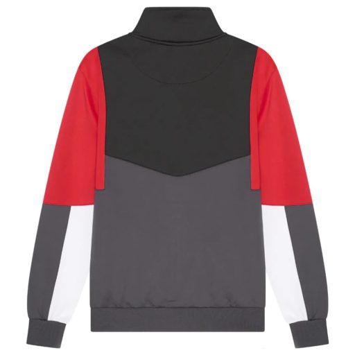 Liverpool melegitő garnitúra gyerek fekete-piros-fehér