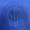 Barcelona póló gyerek FCBLOGO kék