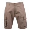 Barcelona short szövött khaki 5001BRC felnőtt