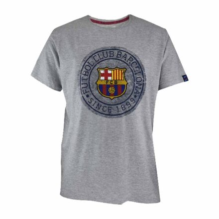 Barcelona póló felnőtt SINCE1899 szürke