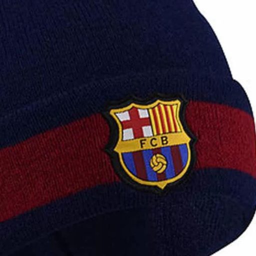 Barcelona sapka kötött felnőtt visszahajtható címeres