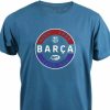 Barcelona póló felnőtt STAMP azúr