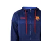 Barcelona pulóver kapucnis zippes felnőtt