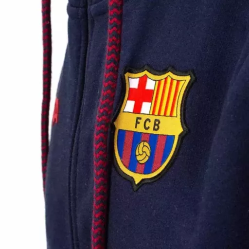 Barcelona pulóver kapucnis zippes felnőtt
