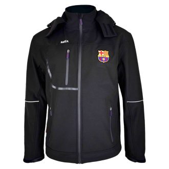 Barcelona kabát softshell felnőtt fekete