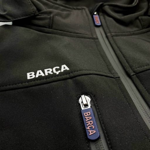 Barcelona kabát softshell felnőtt fekete