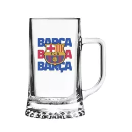 Barcelona söröskorsó üveg 400 ml  matt Barca