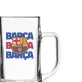 Barcelona söröskorsó üveg 400 ml  matt Barca