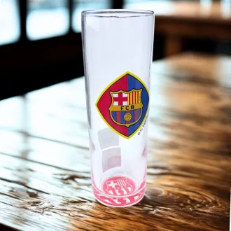Barcelona pohár üdítős címeres