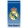 Real Madrid törölköző 90x 150 cm világoskék színátmenetes