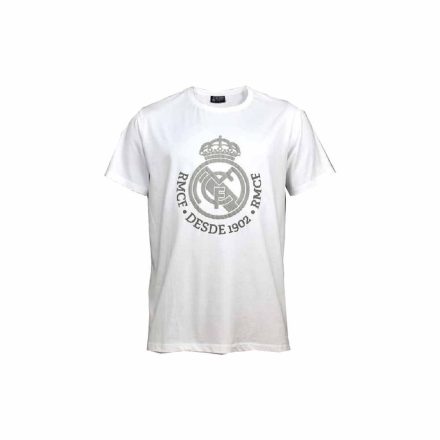 Real Madrid póló gyerek DESDE1902 fehér-ezüst