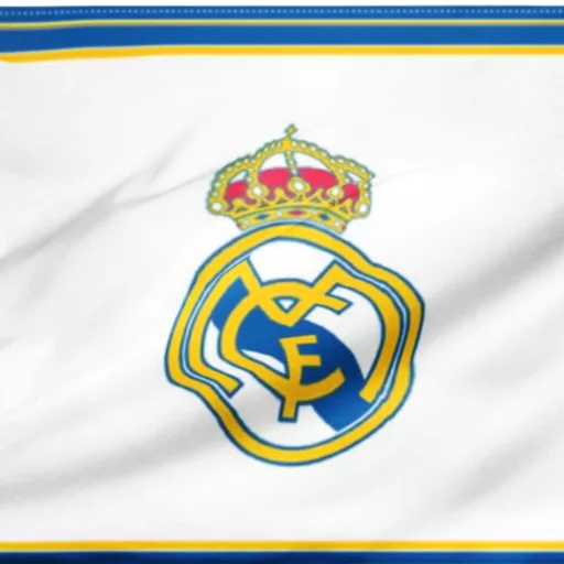 Real Madrid zászló 75x50 cm RM6BANP2