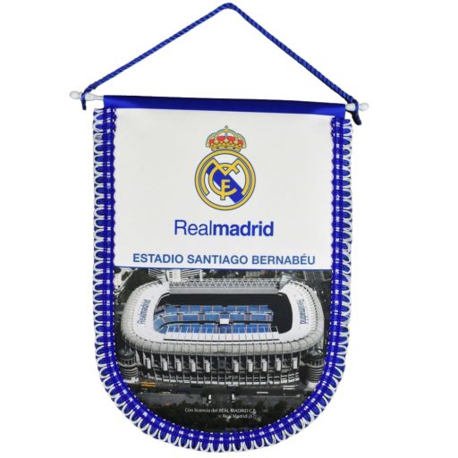 Real Madrid zászló autós nagy stadionos