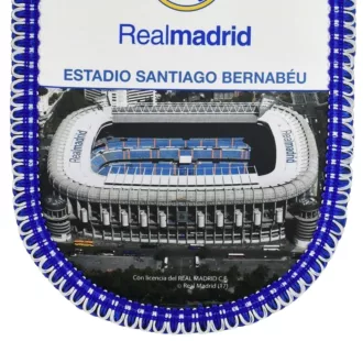 Real Madrid zászló autós nagy stadionos