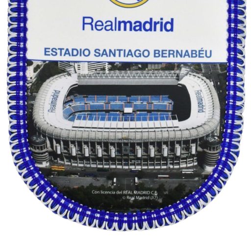 Real Madrid zászló autós nagy stadionos
