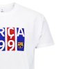 Barcelona póló gyerek fehér Flag