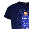 Barcelona póló felnőtt LOGOS s.kék