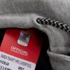 Liverpool pulóver felnőtt kapucnis szürke