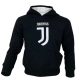 Juventus pulóver felnőtt kapucnis JUVE Fekete
