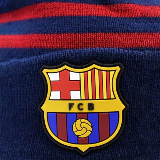 Barcelona sapka kötött gyerek csíkos