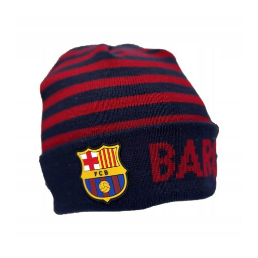 Barcelona sapka kötött gyerek csíkos