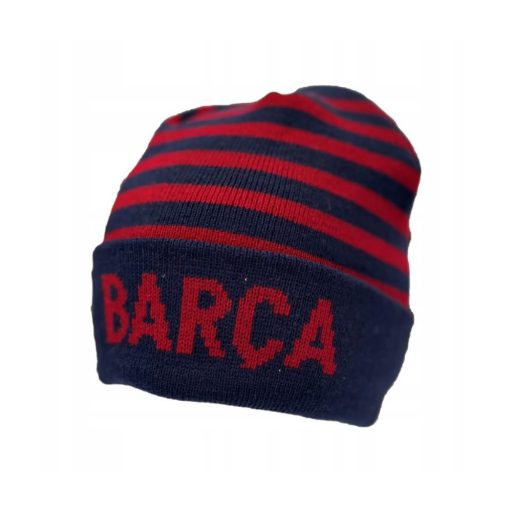 Barcelona sapka kötött gyerek csíkos