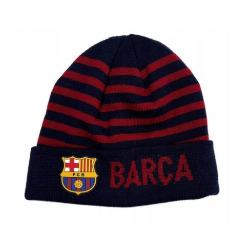 Barcelona sapka kötött gyerek csíkos