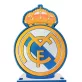 Real Madrid lámpa 3D ébresztő óra
