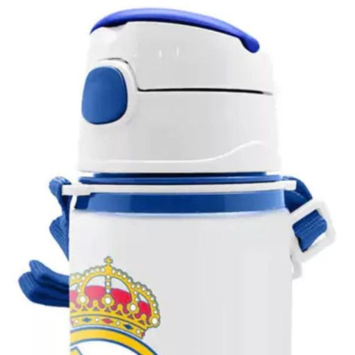 Real Madrid kulacs alumínium fehér szívószállal